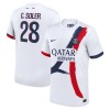 Camiseta de fútbol Paris Saint-Germain Carlos Soler 28 Segunda Equipación 2024-25 - Hombre